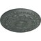 Ekena Millwork Colton Ceiling Medallion (Fits Canopies up to 4 3/4"), 15 3/4"OD x 1 1/2"P, Athenian Green Crackle CM15CNAGC - alternate 2